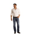 thumbnail image 1 of rock & roll denim mens relaxed fit reflex pistol straight leg mid wash western jeans (31x32) dark navy, 1 of 3