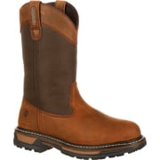 rocky outdoor boots mens ride waterproof wellington brown fq0002867
