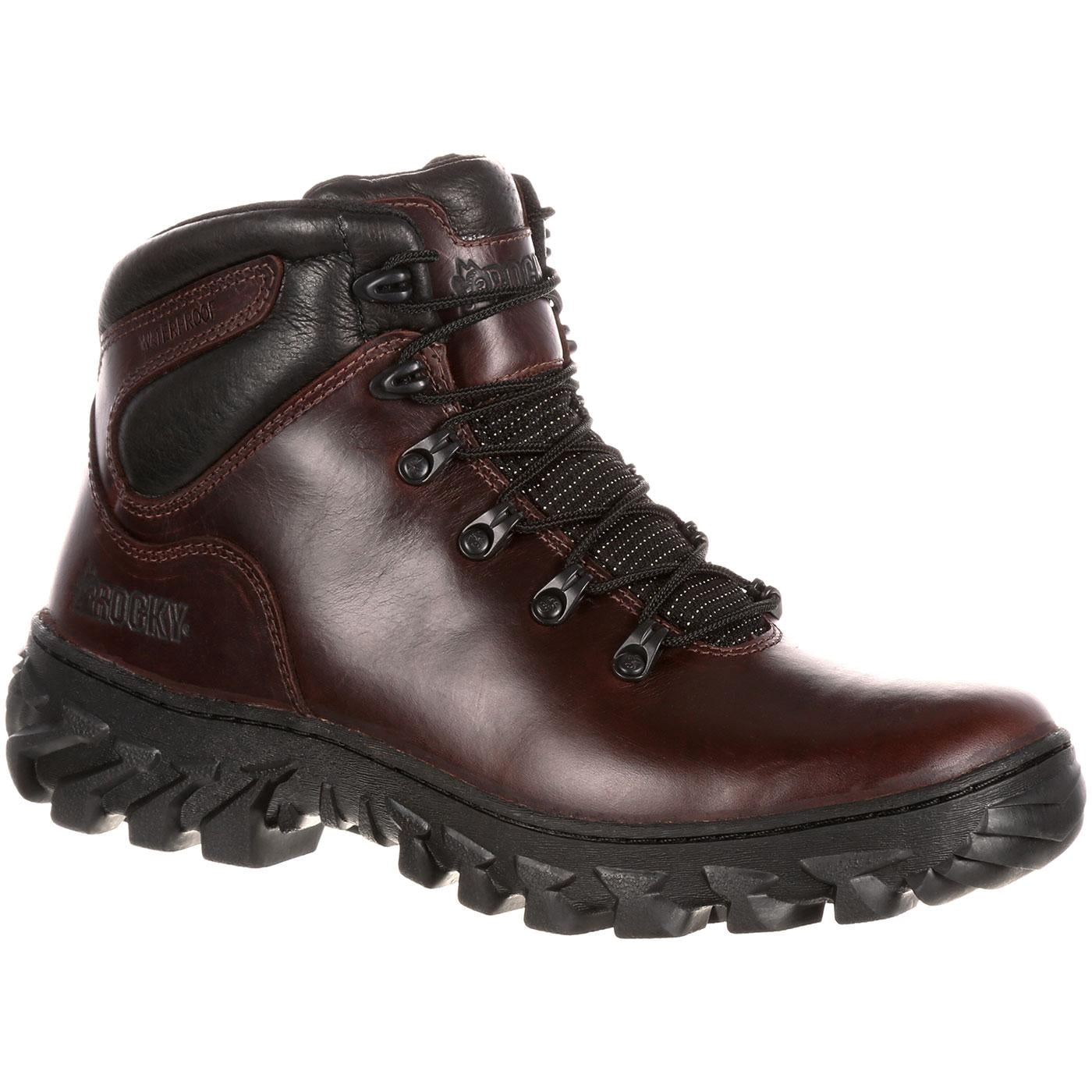 rocky outdoor boots mens s2v jungle hunter waterproof brown  display picture 1