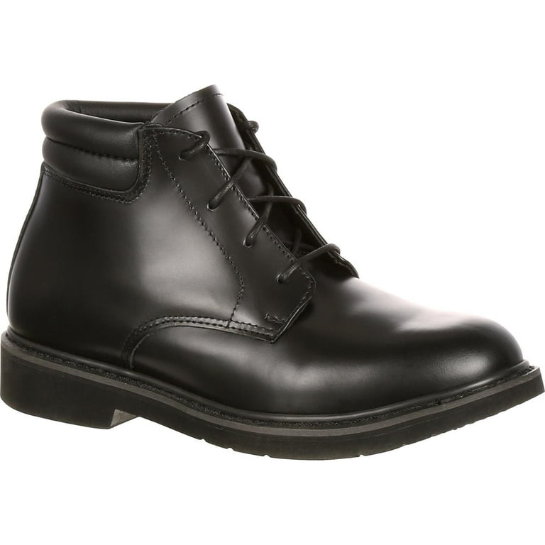 Chukka work shop boots black