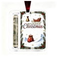 thumbnail image 1 of romoty Christmas Cash Gift Ornament, Holiday Sleigh & Sack Acrylic Money Holder Hanging Card for Christmas Tree & Stocking Stuffer, 1 of 4