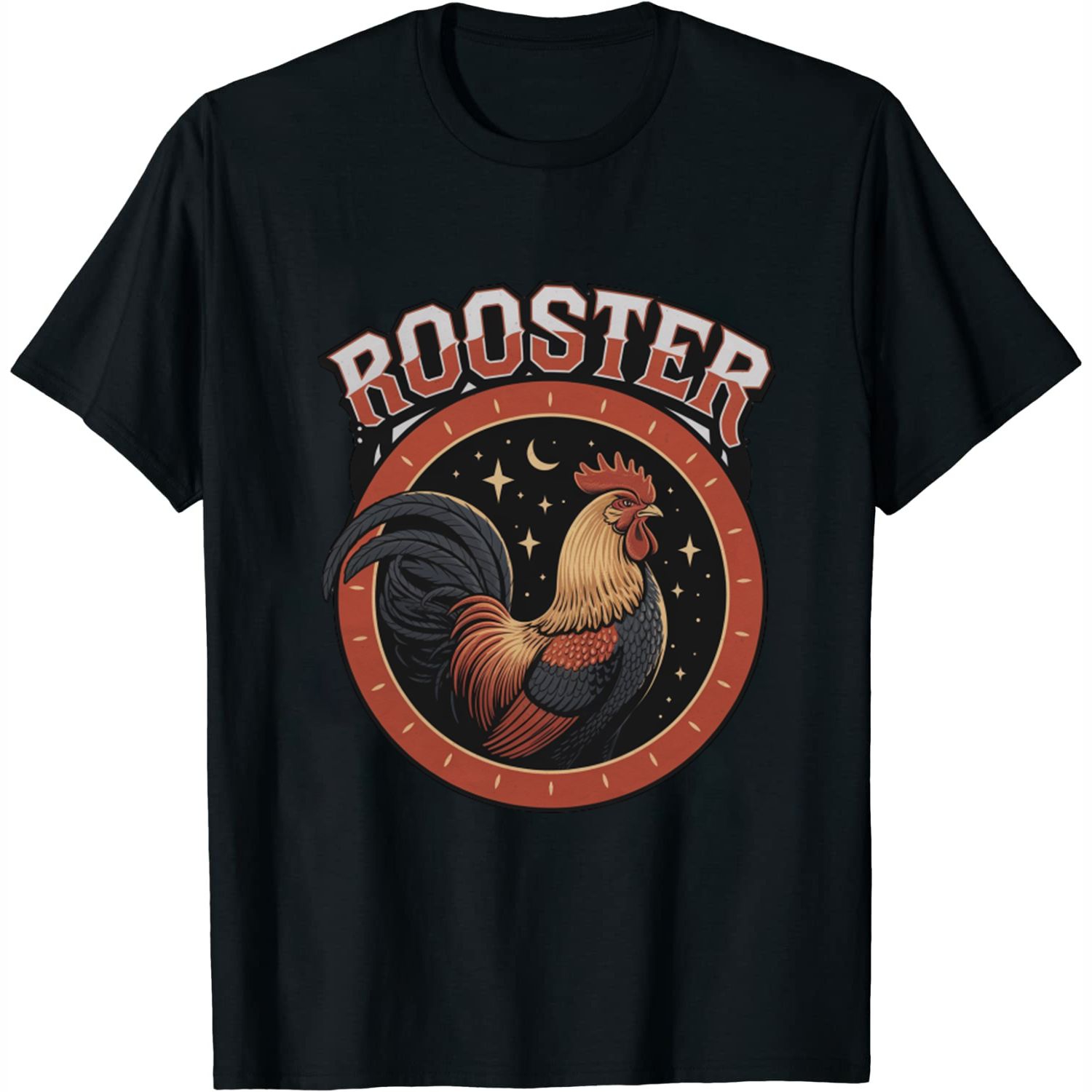 rooster Chicken Lover Gifts Halloween Rider Costume Men TShirt