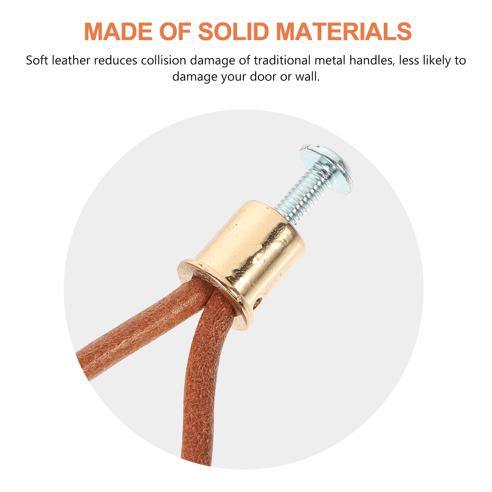 rope handle Leather Rope Handle Attic Pull Down Cord Simple Farmhouse Door Knob Door Pull