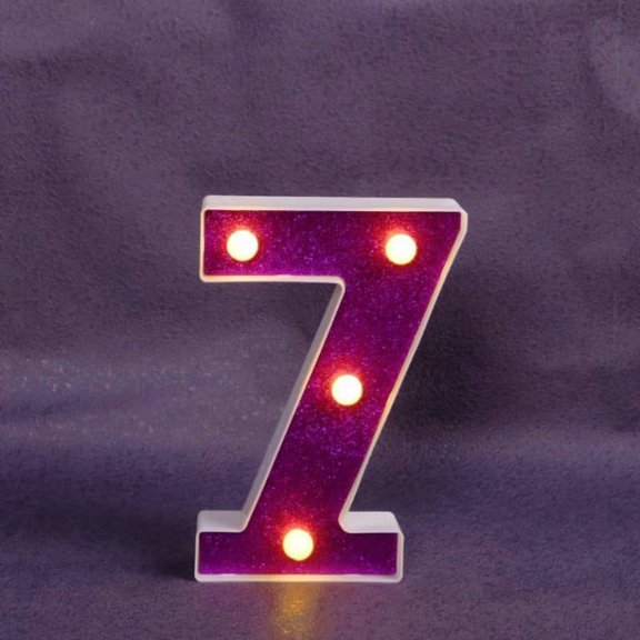 rose pink LED Letter Lights - Glitter Alphabet Sign, Battery Powered Light Up Letters for Girls Bedroom, Birthday Party, Wedding & Home Wall Decor