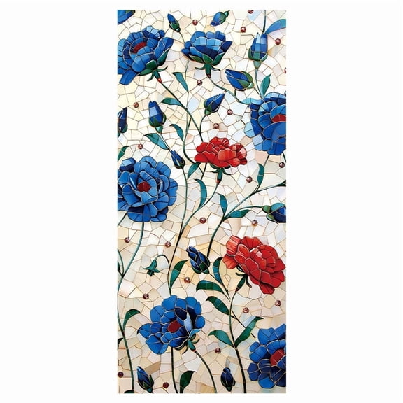 rose sticker Window Stickers Adhesive Proposal Electrostatic Stickers Refrigerator Stickers Toilet Stickers