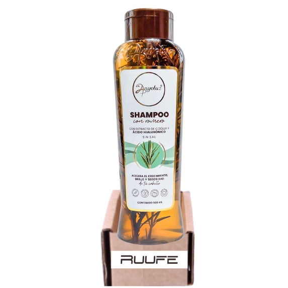 rosemary shampoo anyeluz Rosemary shampoo 15.2 shampoo de romero anyeluz with onion extract, hyaluronic acid and rosemary inside Shampoo anyeluz