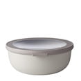 thumbnail image 1 of rosti mepal rst62120wh cirqula multi food storage and serving bowl with lid, 1.3 quart, white, 1 of 9