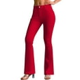 thumbnail image 1 of roswear Women's Stretchy Flare Jeans Bootcut, 30.3" Inseam, Size 4-16, 1 of 3
