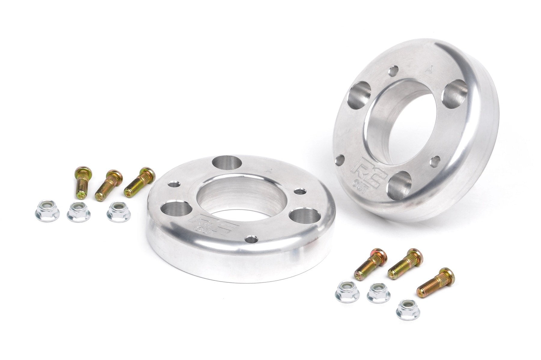 rough country 2" billet leveling kit fits 2014-2019 [ ford ] f150 billet suspension system 569