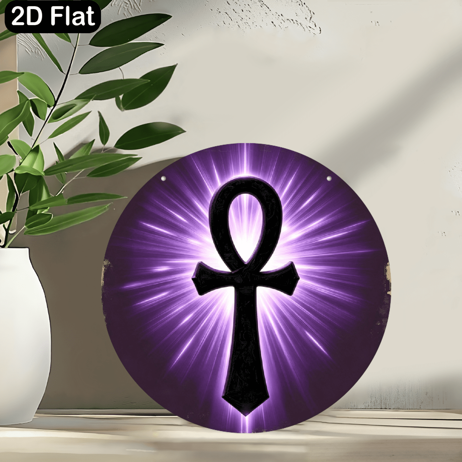 Inched Sign A round