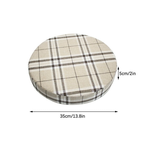 round Outdoor Chair Cushions,Patio Furniture Garden Sofa Cushion,Durable Rubber Material,Weatherproof Design for Garden,Deck,Beach Use,Comfortable Seating,Synthetic Fabric,Outdoor,MIANHT