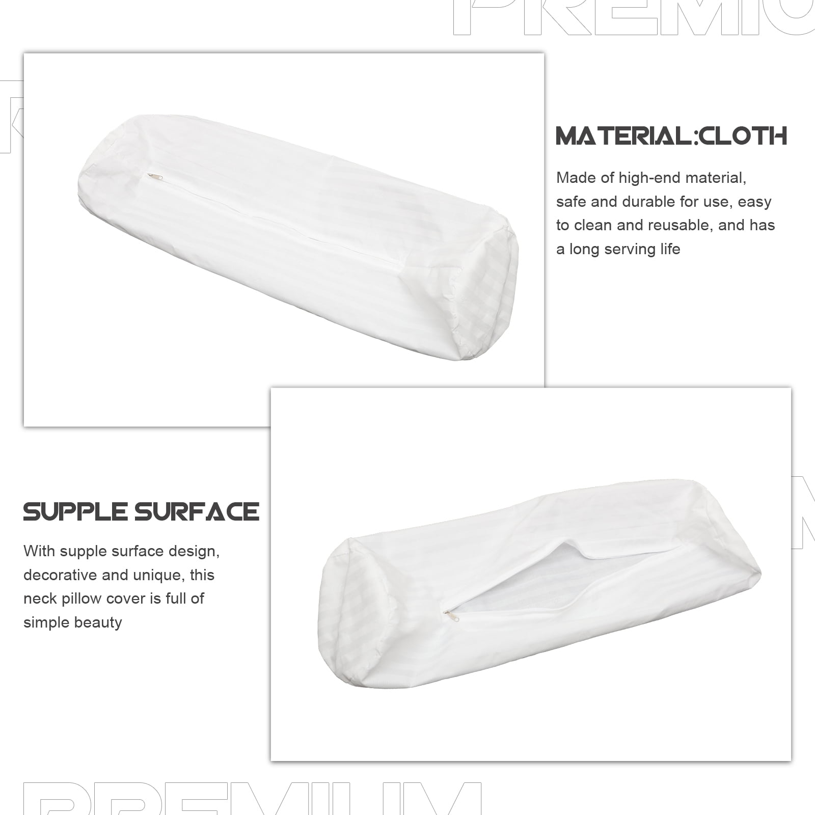 round pillow case Cylindrical Pillow Cover Cylinder Pillow Cover Waist