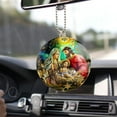 rourlinge Christmas Stereo Vision Nativity Blessing Pendant Nativity