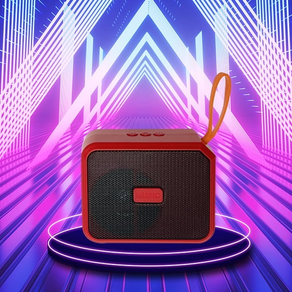 rourlinge Compact And Multifunctional Bluetooth Speaker A Portable Wireless Audio Accessory Perfect For Street Vending And Night Markets Bluetooth Speaker Loud Today Prime Gift