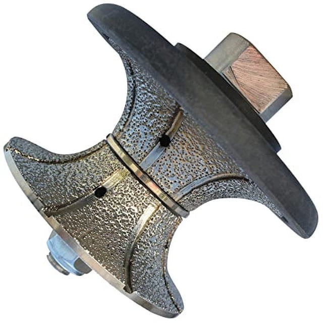router bit granite profile wheel - full bullnose half round countertop
