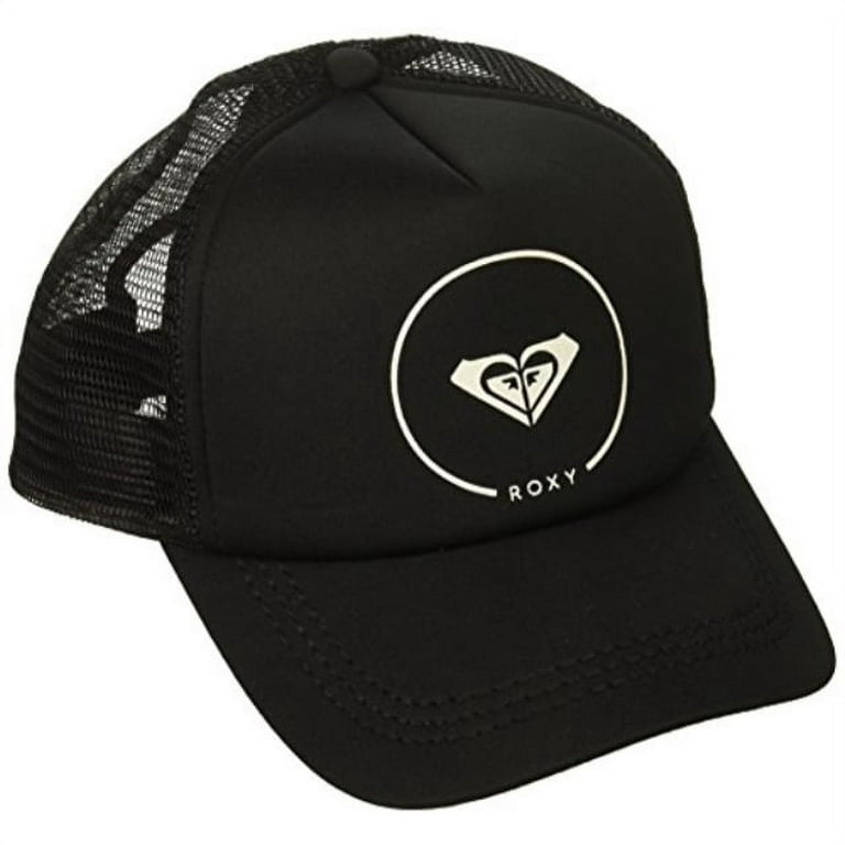 roxy truckin trucker hat , black anthracite , 1sz