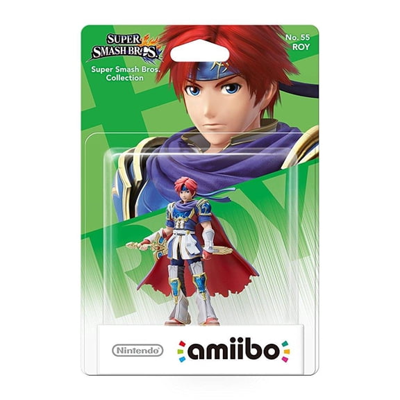 roy amiibo - europe/australia import (super smash bros series)