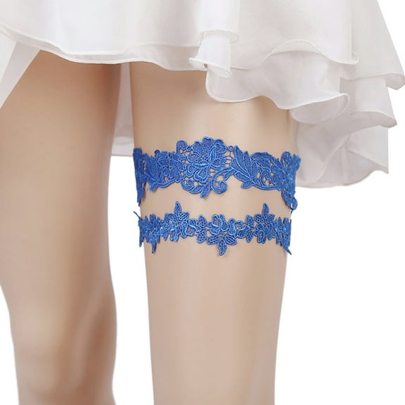 royal Garters for Bride Wedding Garter Lace Bridal Garter Party Leg Thigh Garters for Women