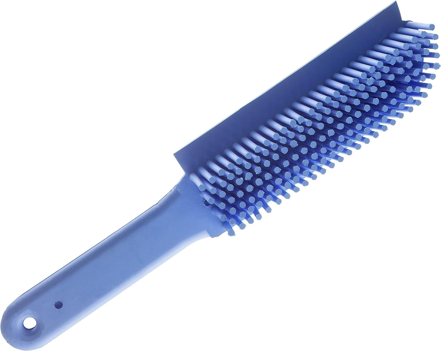 rubber brush for cleaning, grooming, lint and fur removal. home and