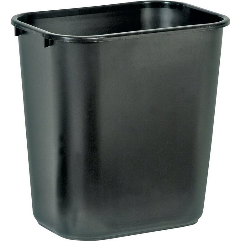rubbermaid 2956 open top rectangular wastebasket, 28-1/8-quart