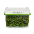 rubbermaid freshworks produce saver food storage container, large, 17.3
