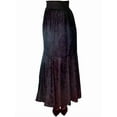 thumbnail image 1 of Womens Black Gothic Witch Mermaid Skirt Costume Accessory, 1 of 2