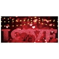 ruchs Valentine's Day Garage Door Decoration Garage Door Banner Mural