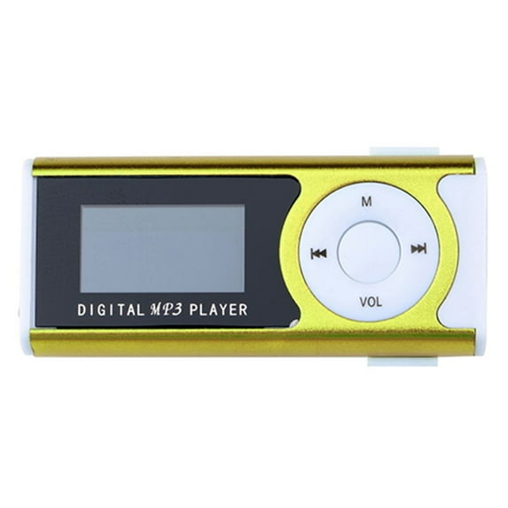 ruhuadgb 1 3 inch LCD Screen Clip USB Mini Mp3 Music Support 16GB Micro SD Card