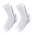 thumbnail image 1 of ruhuadgb 1 Pair Compression Socks Breathable Super Soft Sweat Absorption Fitness Cycling Running Toeless Socks, 1 of 8