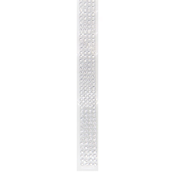 ruhuadgb 1 Roll Tape Eye-catching Self-Adhesive Acrylic DIY Rhinestones Sticker for Scrapbook