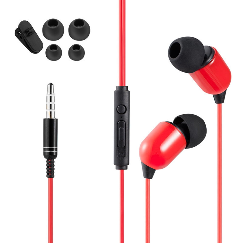 Plug In Headset ruhuadgb 3-Meter 3.5mm Plug In-Ear Wired Earphone Broadcast Live ...