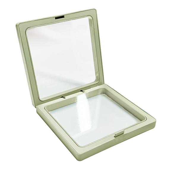 ruhuadgb 3Pcs Clear Jewelry Box Set PE Film Unbreakable Multifunctional Storage Boxes for Necklace Bracelet Ring Display