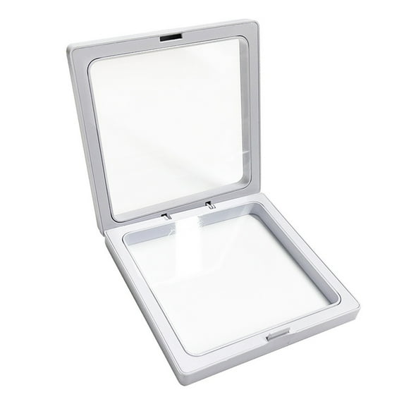 ruhuadgb 3Pcs Clear Jewelry Box Set PE Film Unbreakable Multifunctional Storage Boxes for Necklace Bracelet Ring Display