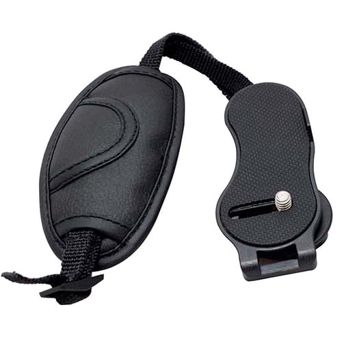 ruhuadgb Durable Adjustable Camera Faux Leather Grip Hand Strap Wrist Band for SLR/DSLR