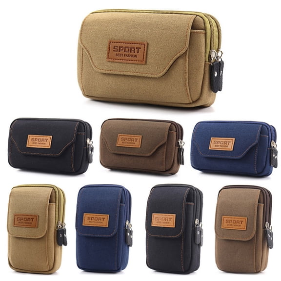 ruhuadgb Fanny Pack Portable Scratch-resistant And Tear-resistant High Capacity Multi-pocket Multifunction Storage Splash Proof Outdoor Waist Pack Wallet Outdoor Use