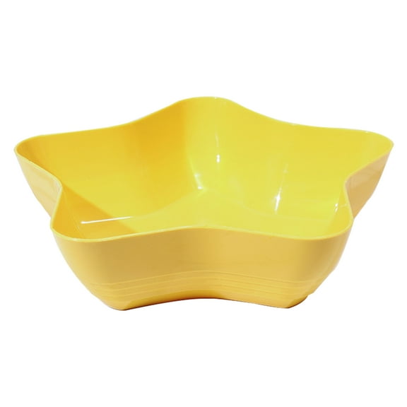 ruhuadgb Fruit Plate,Five-pointed Star Fruit Plate Large Capacity Food Grade Plastic Multi-purpose Snack Fruit Nut Food Serving Tray Bowl Dish Holder Kitchen Supplies