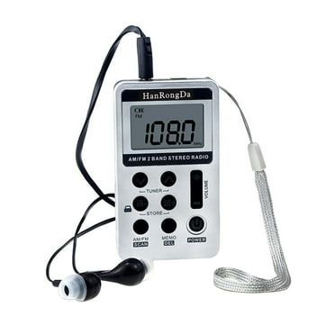 Sangean® Am/Fm Digital Reable Compact Portable Clock Radio - Walmart.com