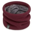 thumbnail image 1 of ruhuadgb Neck Warmer,phoe Knitted Neck Warmer Fall Winter Neck Protector Scarf Wine Red, 1 of 8