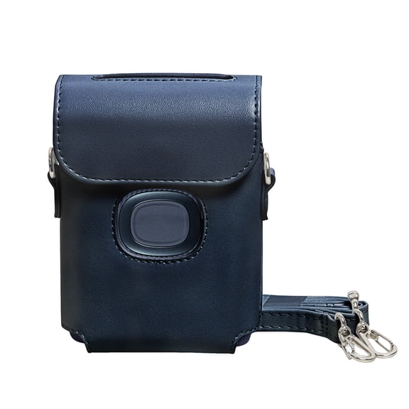 ruhuadgb Printer Protection Cover Anti-scratch Shock-proof Portable Faux Leather Printer Shoulder Bag for Mini Link 2