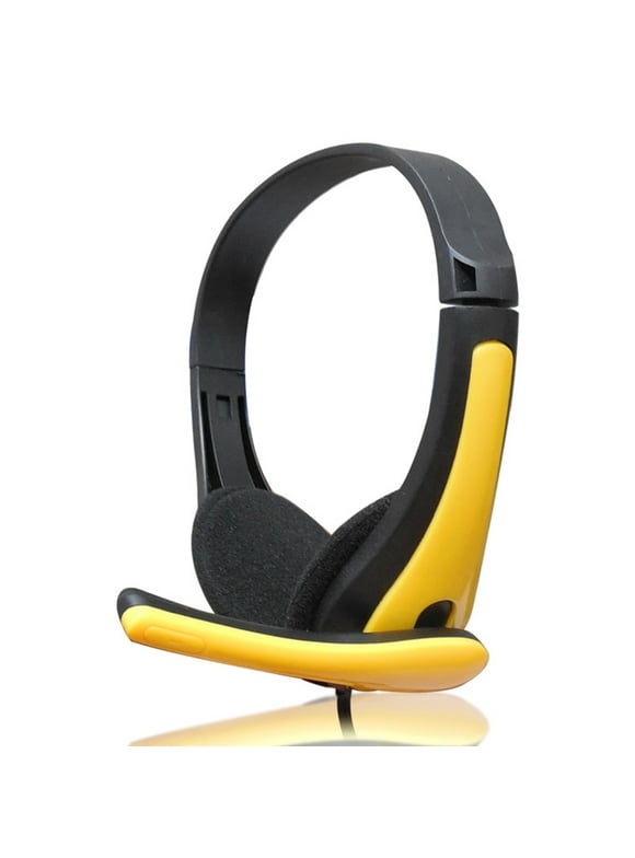 ruhuadgb USB Wired Headset with Noise-canceling Microphone Clear Voice HiFi Sound Perfect for Call And PC Gaming