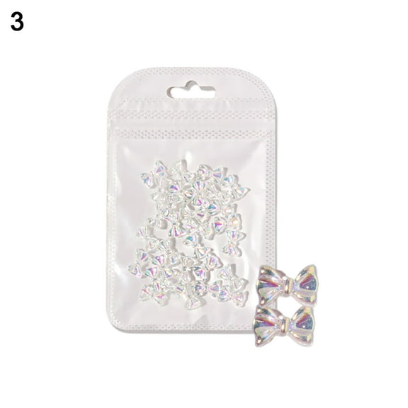 ruhuadgb Versatile Nail Butterfly Rhinestone Delicate   for Female   3D
