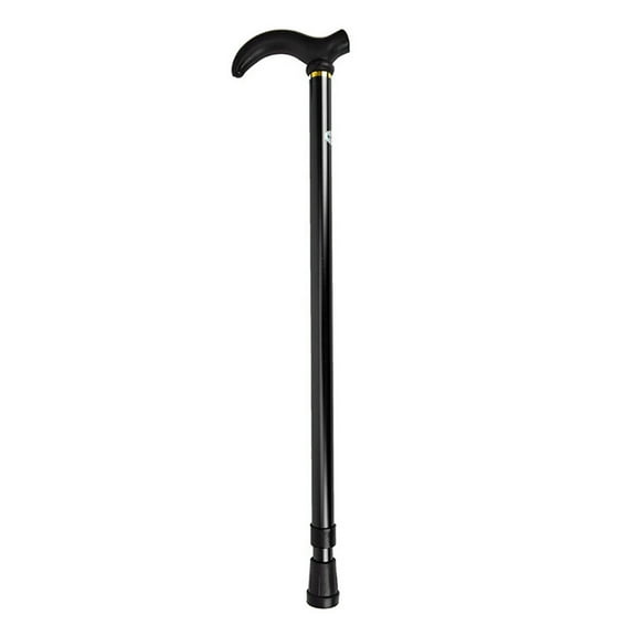 ruhuadgb Walking Stick with Ergonomic Handle 2 Section Length Adjustable Stable Anti-Skid Crutch Hiking Cane for Women Men