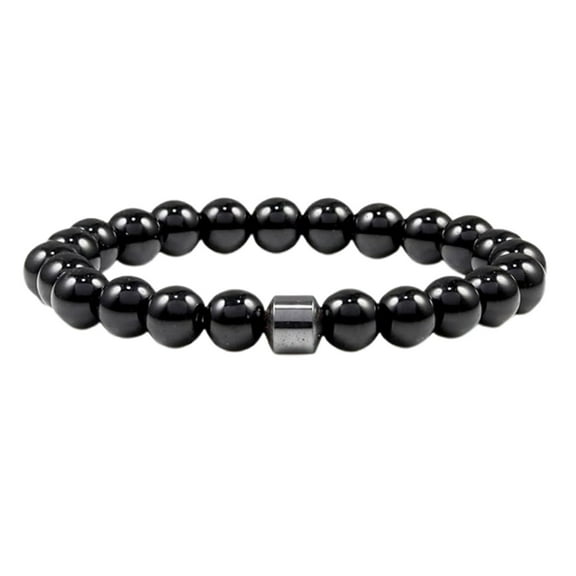 ruiheuyx Natural Stone Bracelet For Men And Women Anxiety Reduce Cravings Outdoor Travel Adjustable Wristband For Stress Relaxation And Positive Energy