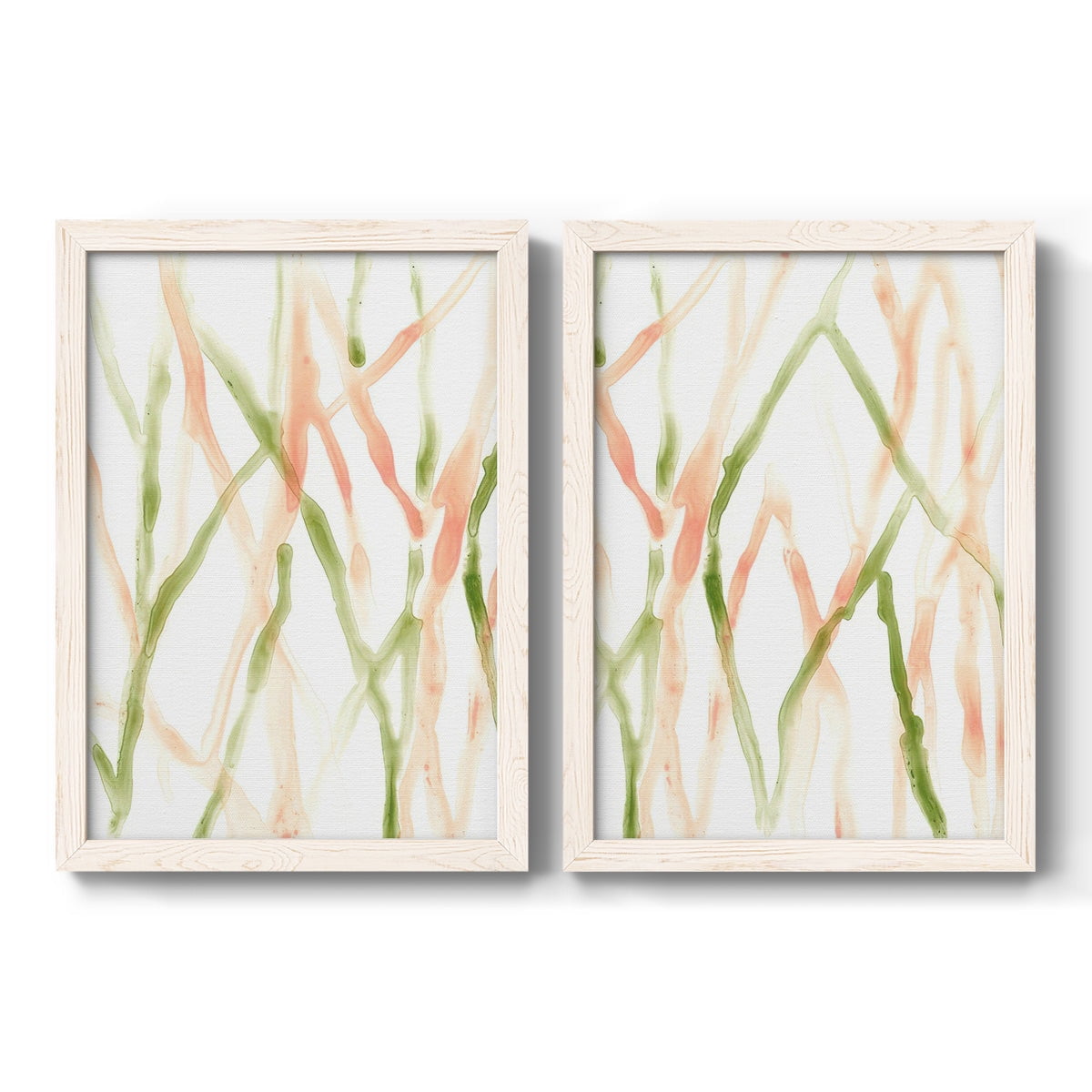 Runnel XIII - Premium Framed Canvas 2 Piece Set - Ready to Hang