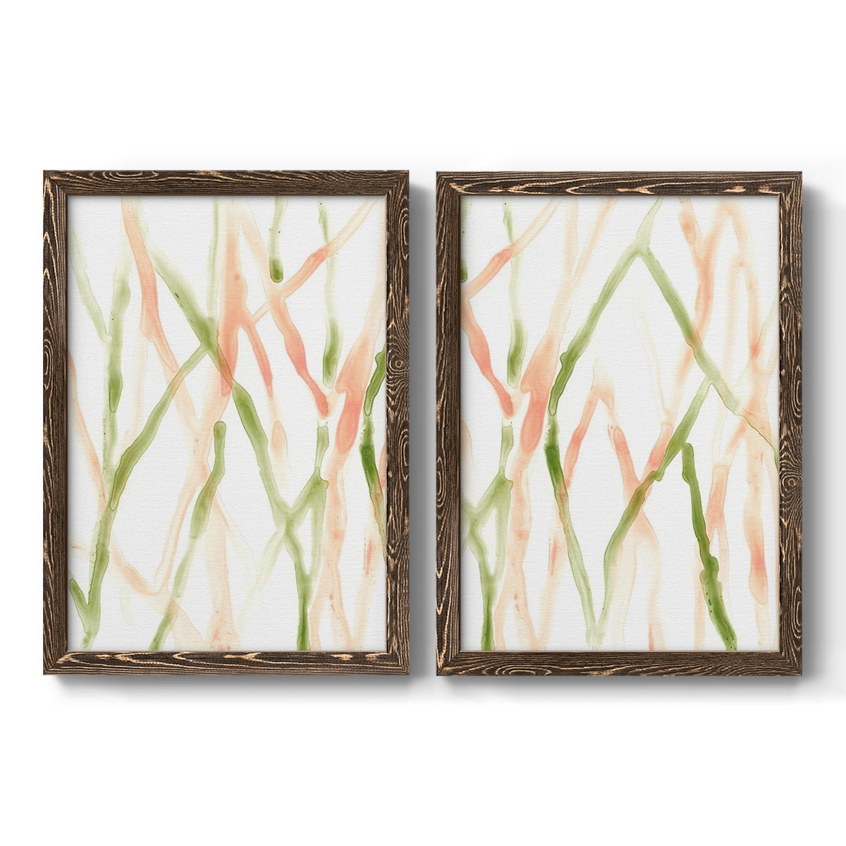 Runnel XIII - Premium Framed Canvas 2 Piece Set - Ready to Hang