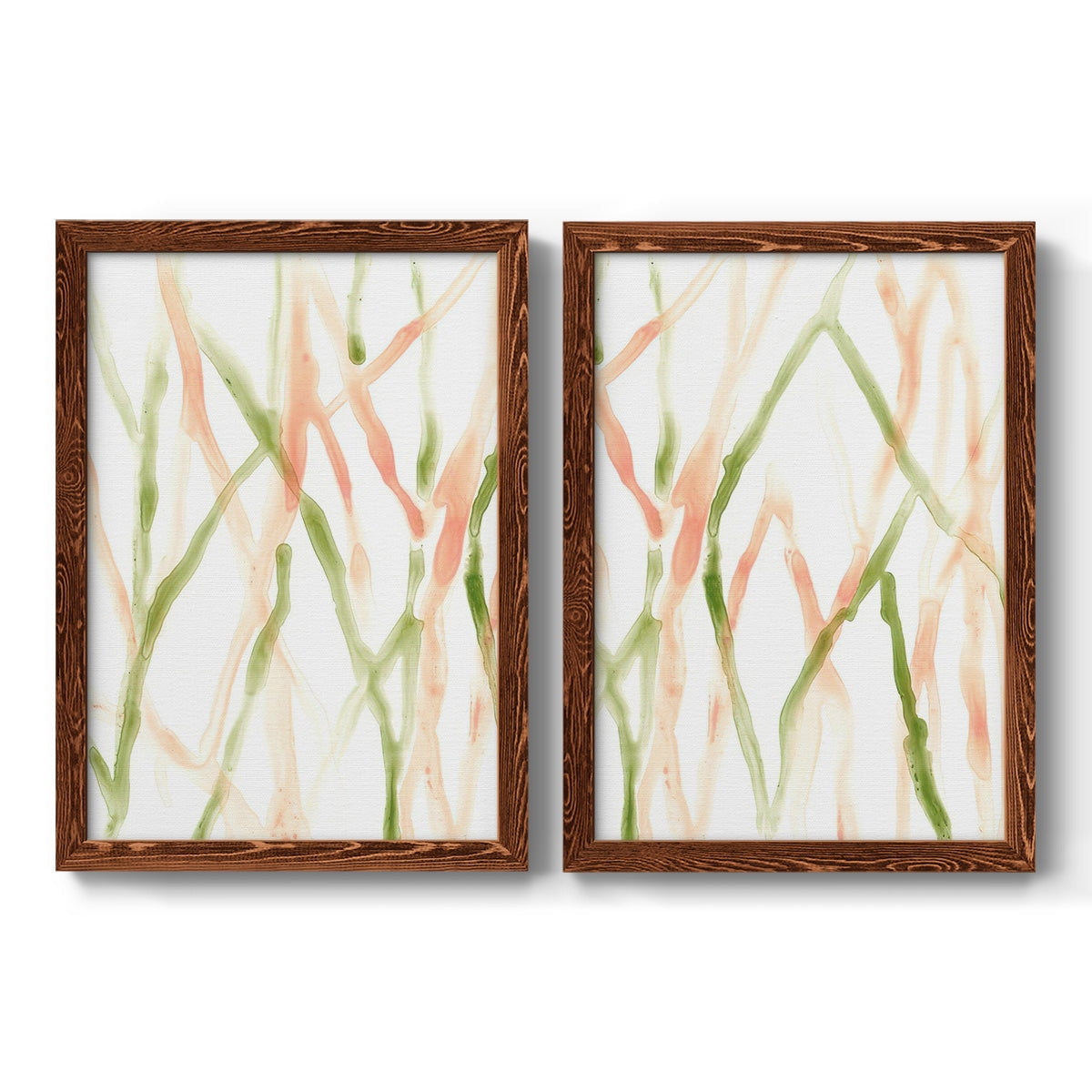Runnel XIII - Premium Framed Canvas 2 Piece Set - Ready to Hang