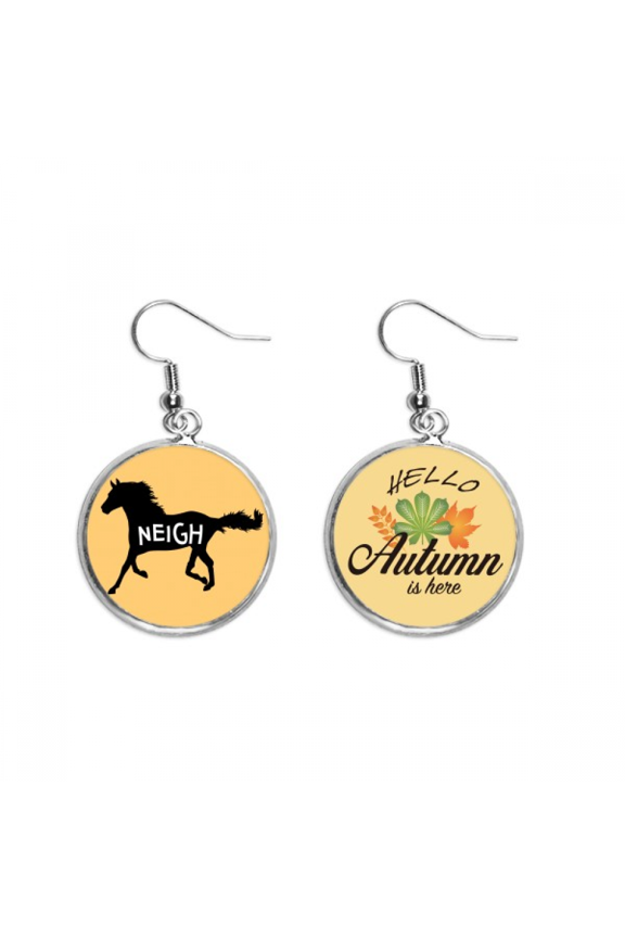 running dash neigh earring dangle autumn earring jewelry