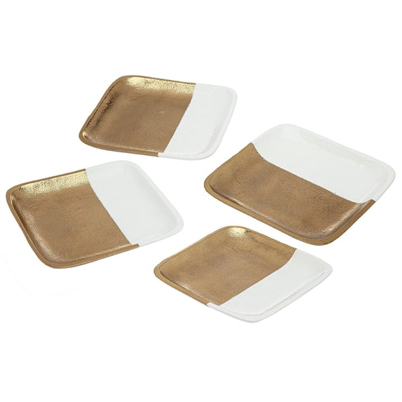 russo-gold-and-enamel-dessert-plate-set-of-4