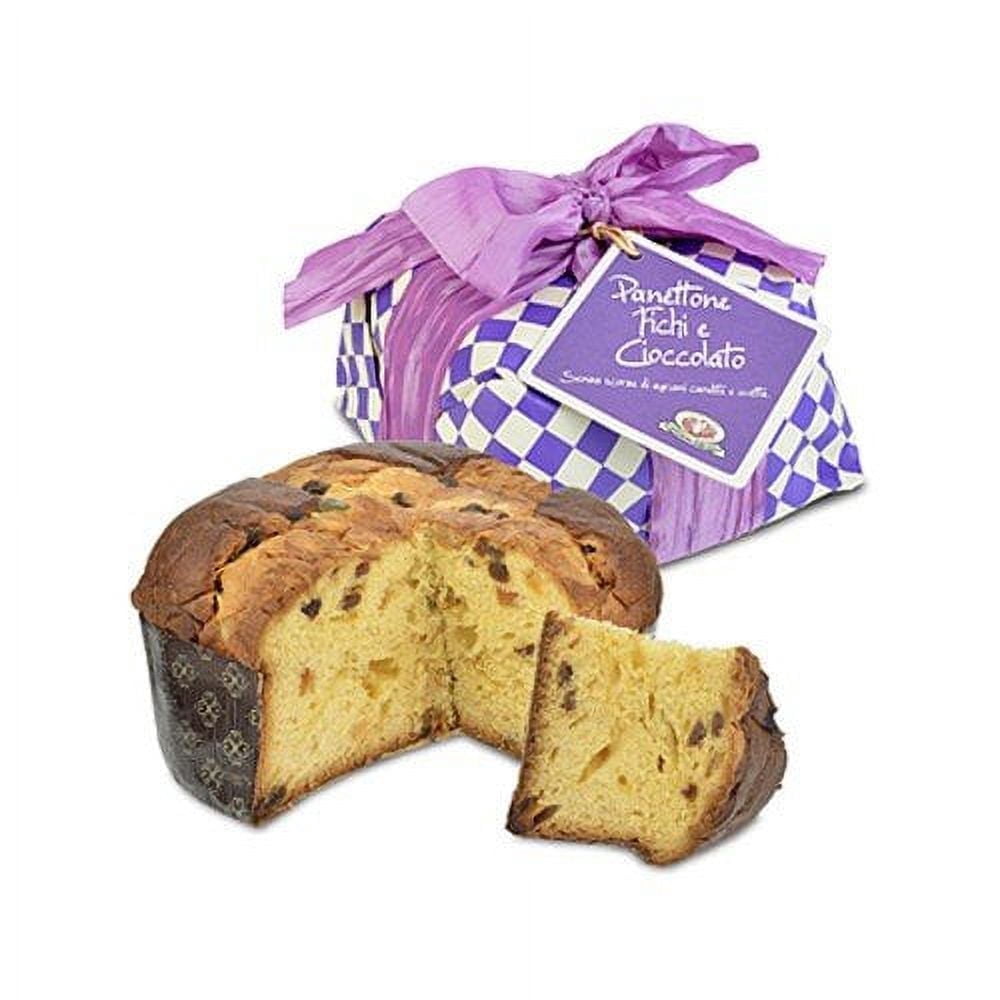 Rustichella d'Abruzzo Panettone, Fig and Chocolate, 750 Gram