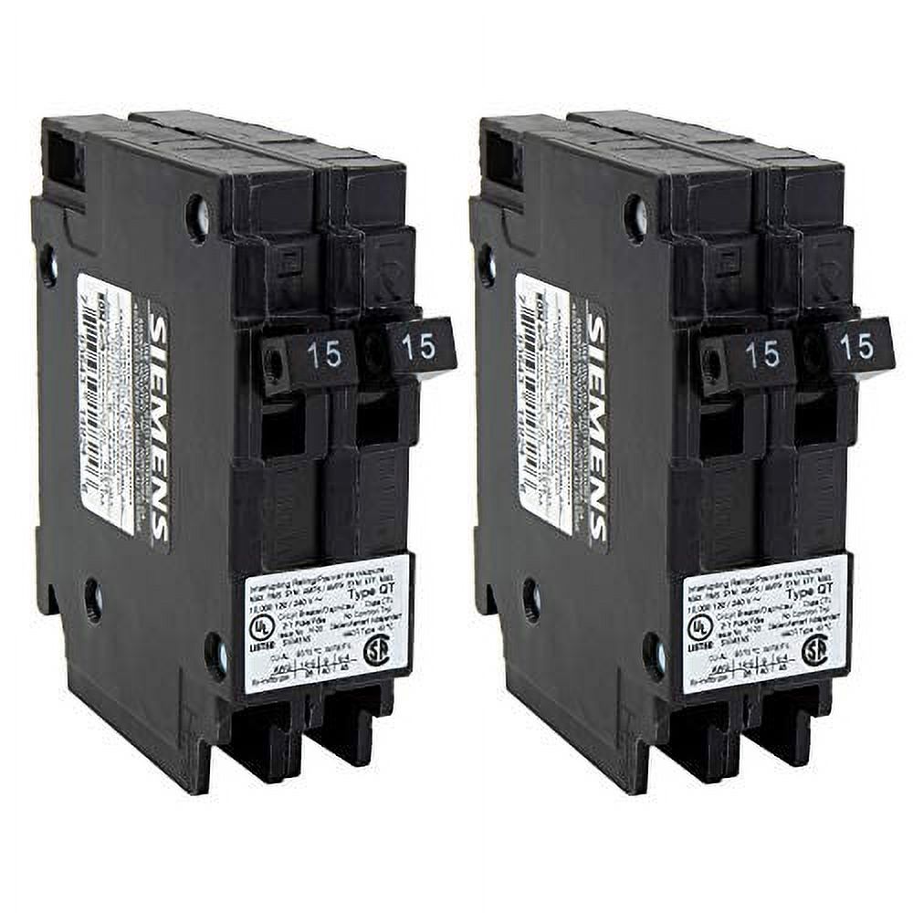 rv circuit breaker 15 amp q1515 camper breaker replacement (2 pack)